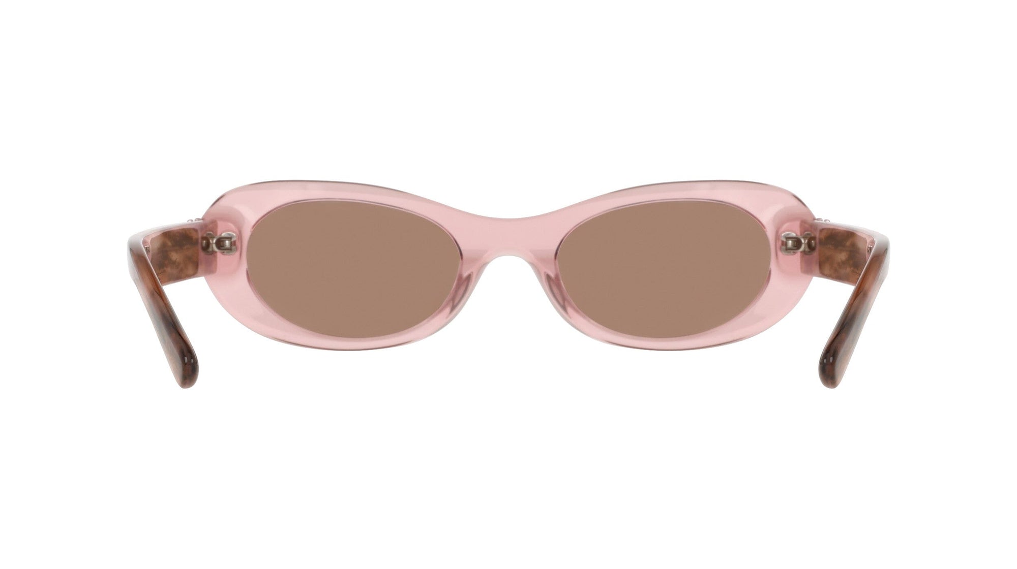 Anne Klein Modern Oval Frame Sunglasses