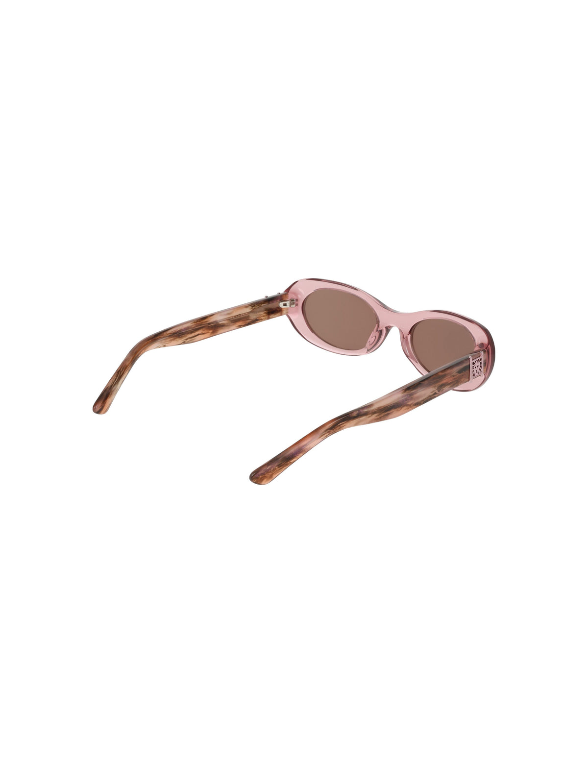 Anne Klein Modern Oval Frame Sunglasses
