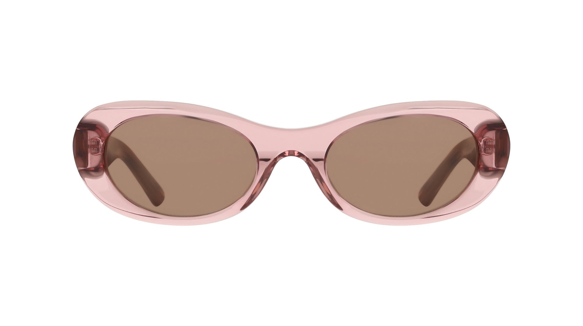 Anne Klein BERRY Modern Oval Frame Sunglasses