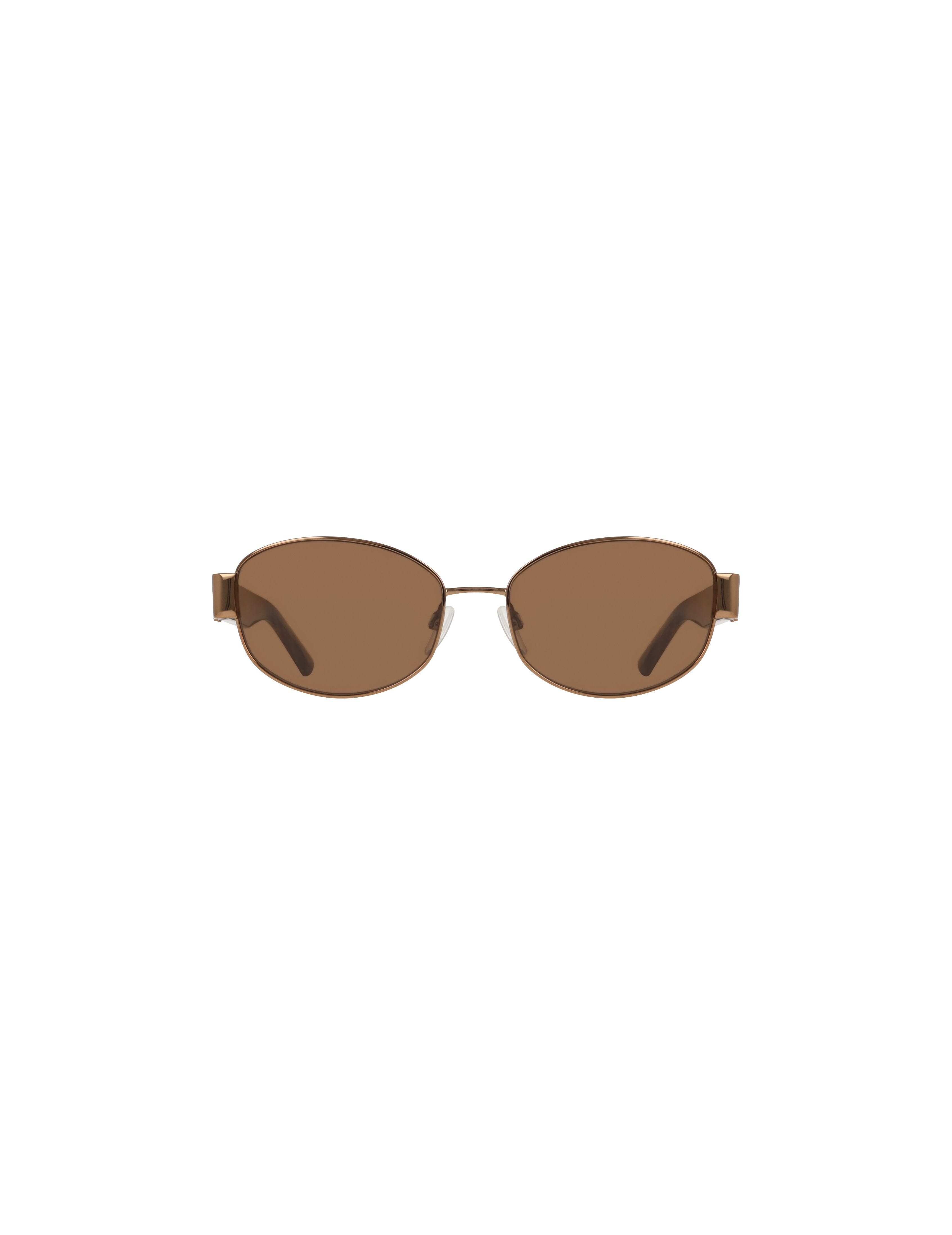 Oval Metal Frame Sunglasses | Anne Klein