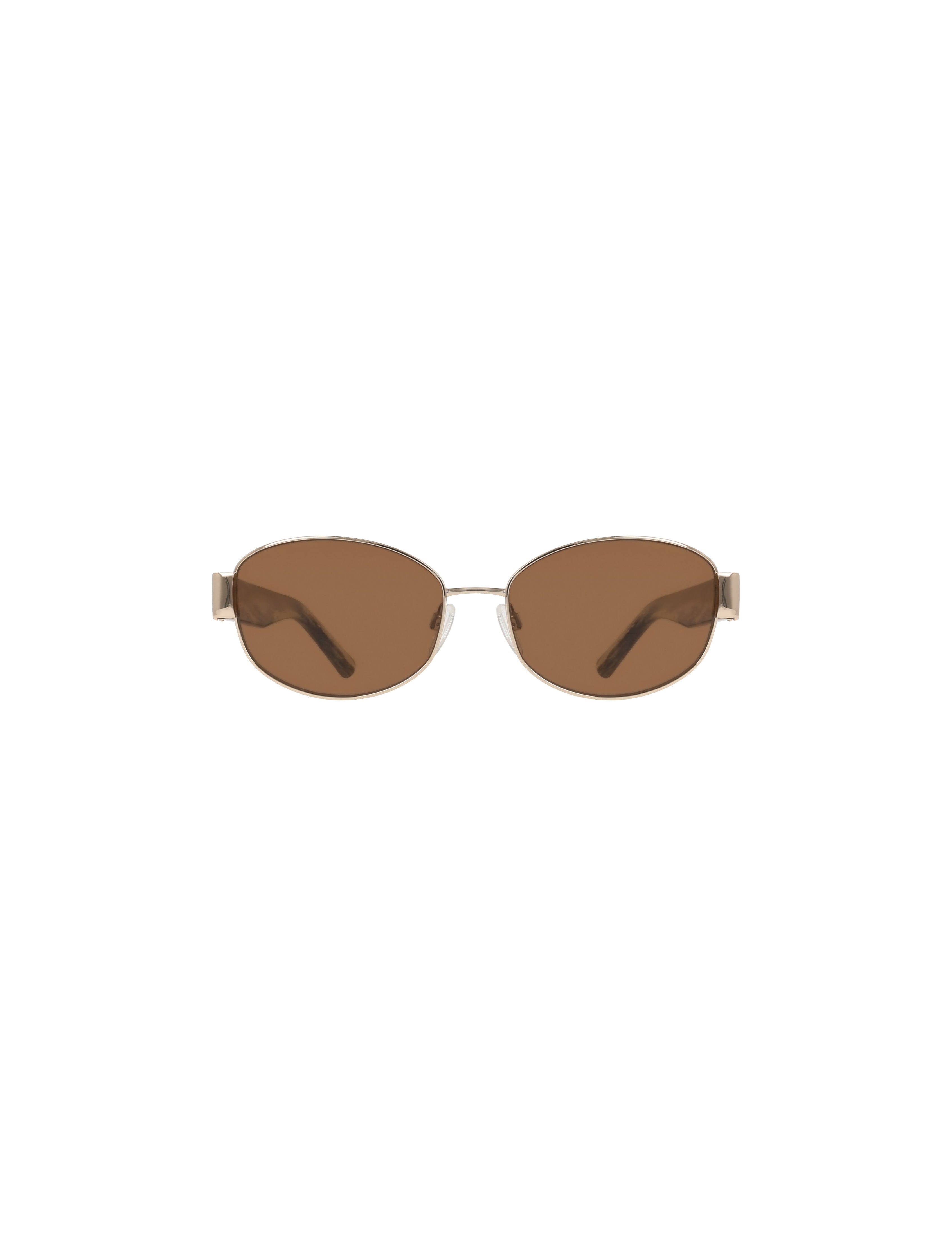 Oval Metal Frame Sunglasses | Anne Klein