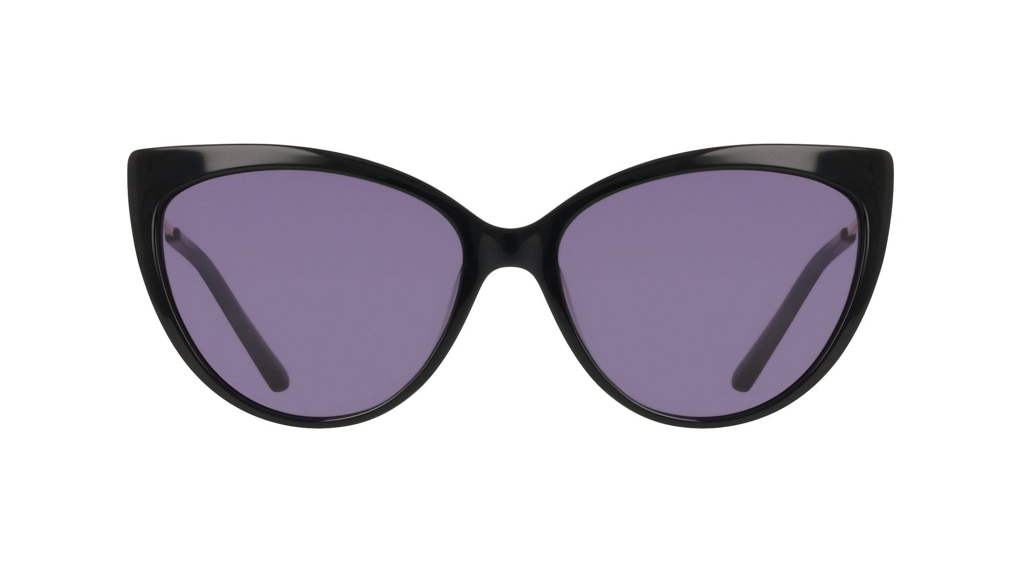 Anne Klein BLACK Classic Cat-Eye Combo Sunglasses