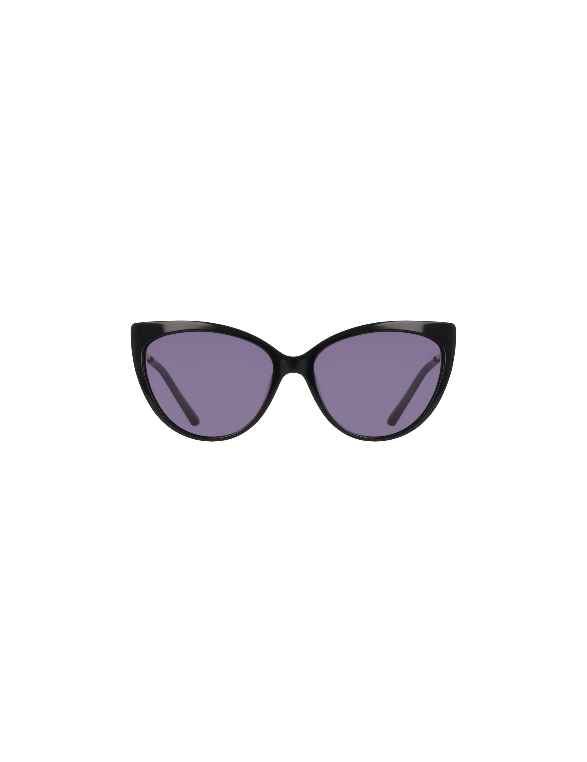 Anne Klein BLACK Classic Cat-Eye Combo Sunglasses