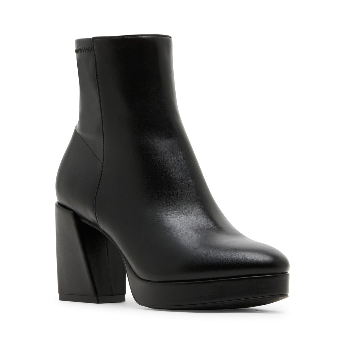 Anne Klein Black Smooth Akara Dress Bootie