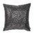 Anne Klein Black/Gold Leopard Print 20x20 Decorative Pillow