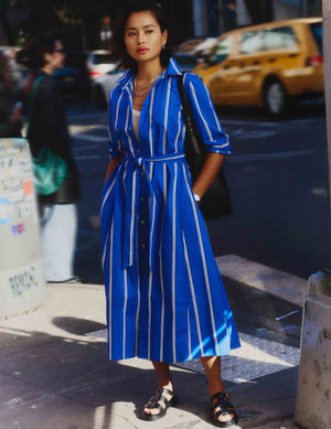 Anne Klein Three Quarter Sleeve Midi Dress