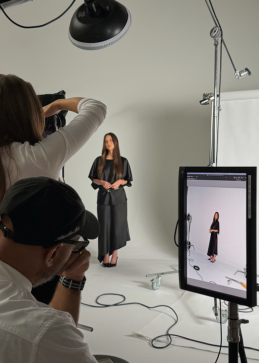 Behind the scenes photograph
