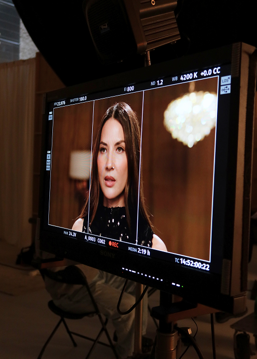 Behind the scenes photograph