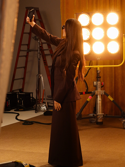Behind the scenes photograph