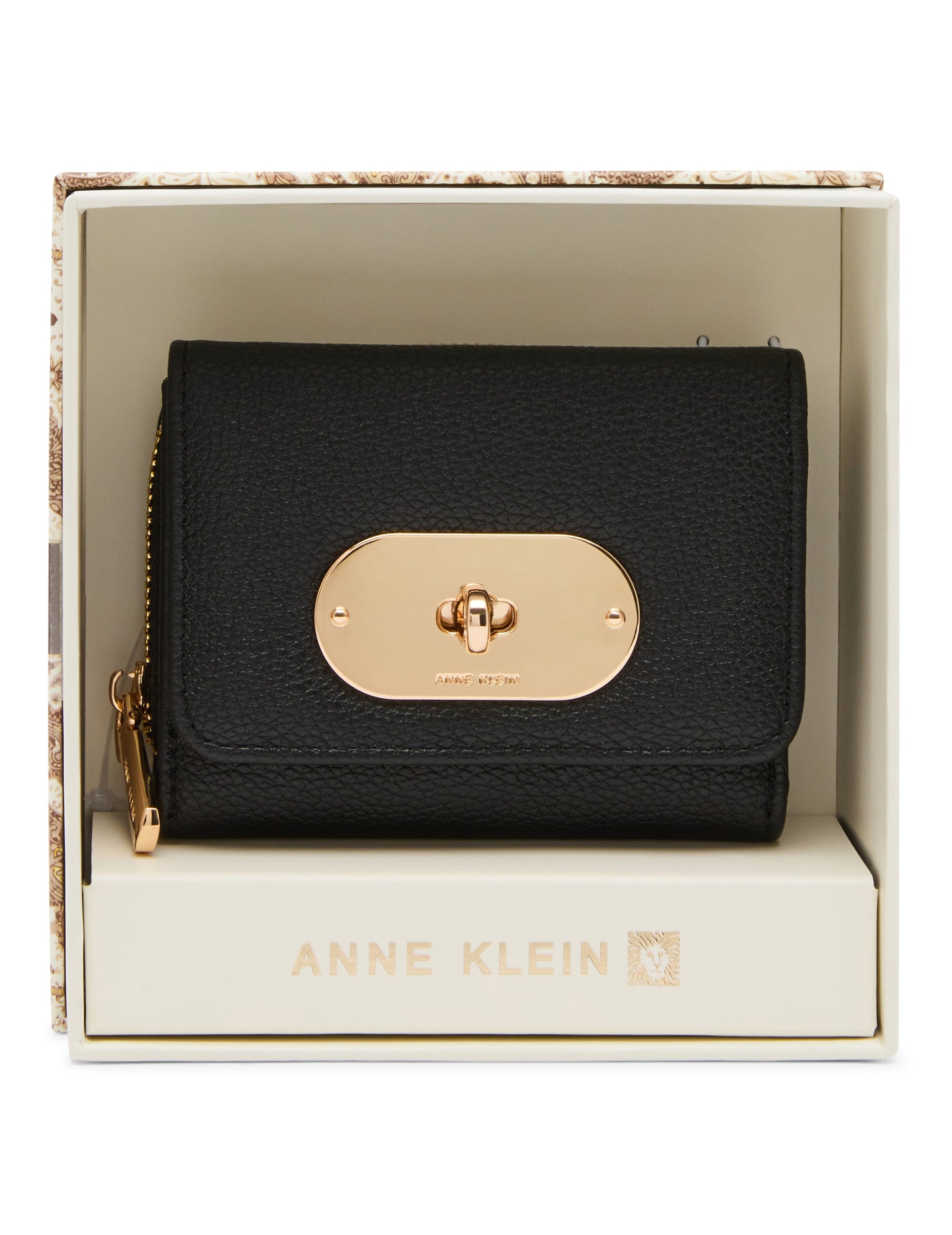 Oval Turnlock Flap Wallet WALLET Madden - Handbags