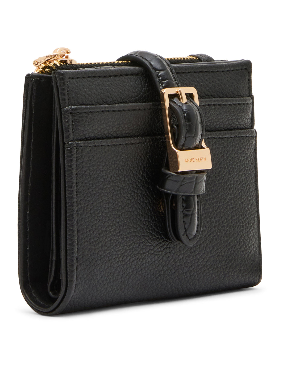 Anne Klein Boxed Buckle Bifold Wallet