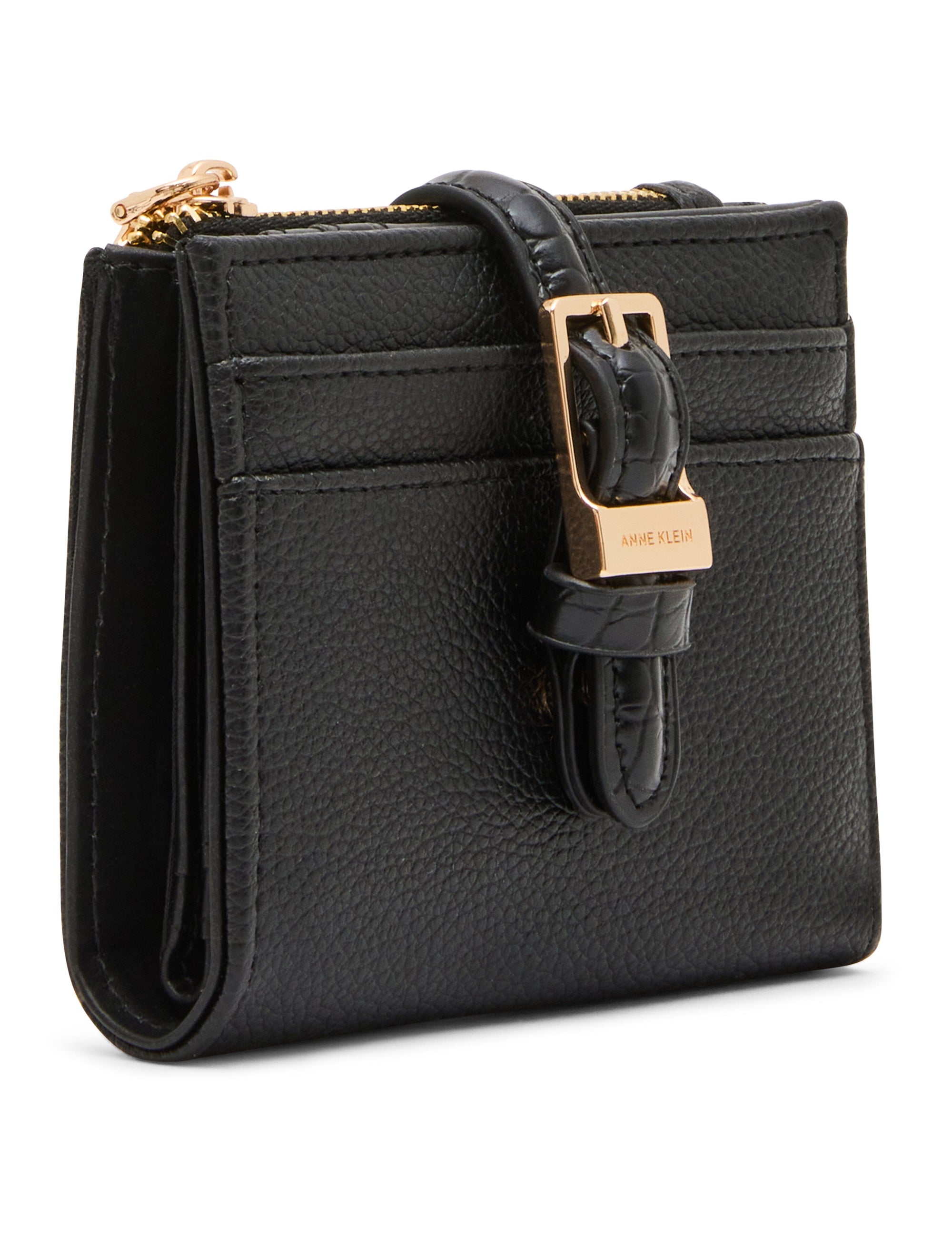 Boxed Buckle Bifold Wallet WALLET Madden - Handbags