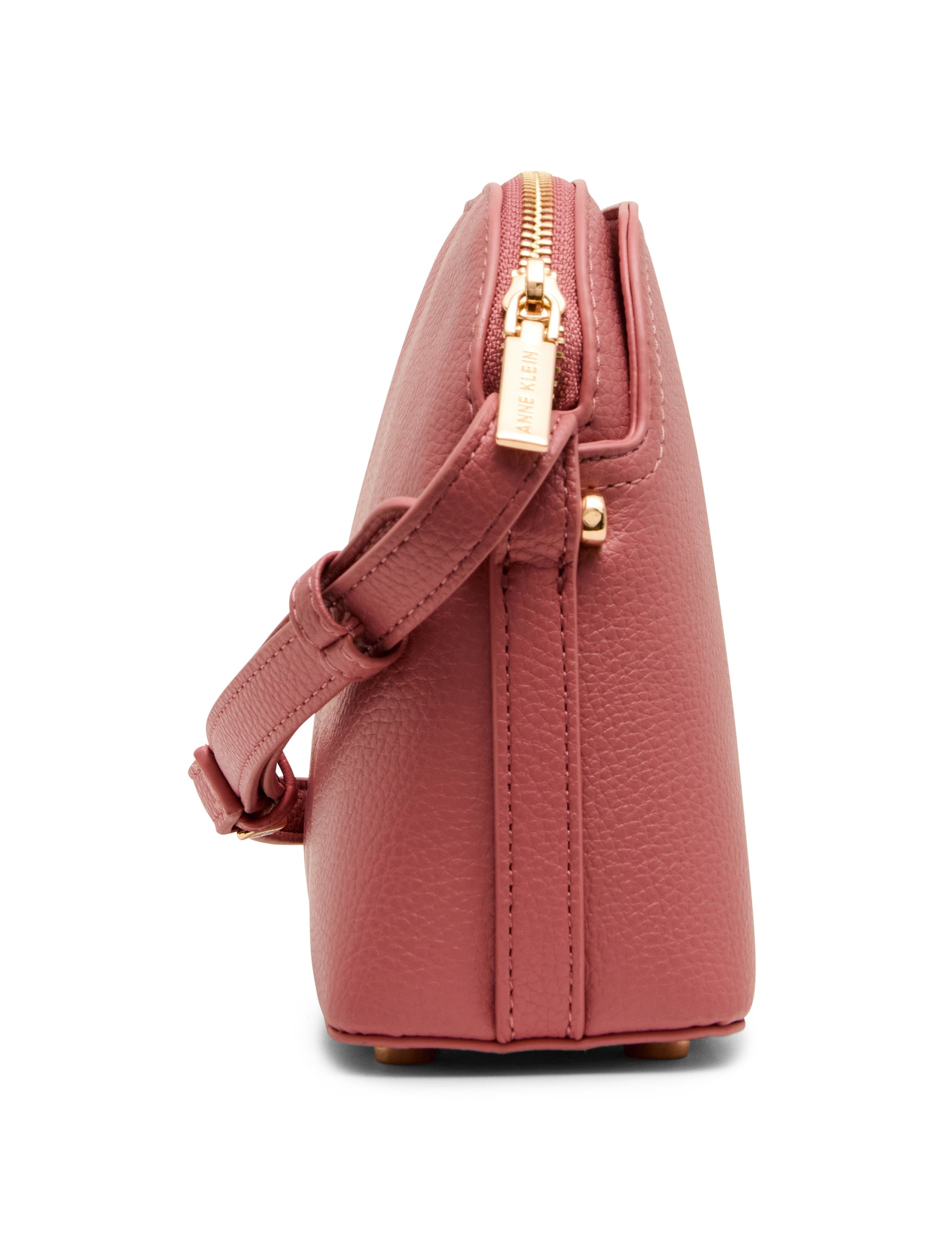Anne Klein Dome Crossbody Bag with Detachable Card Case