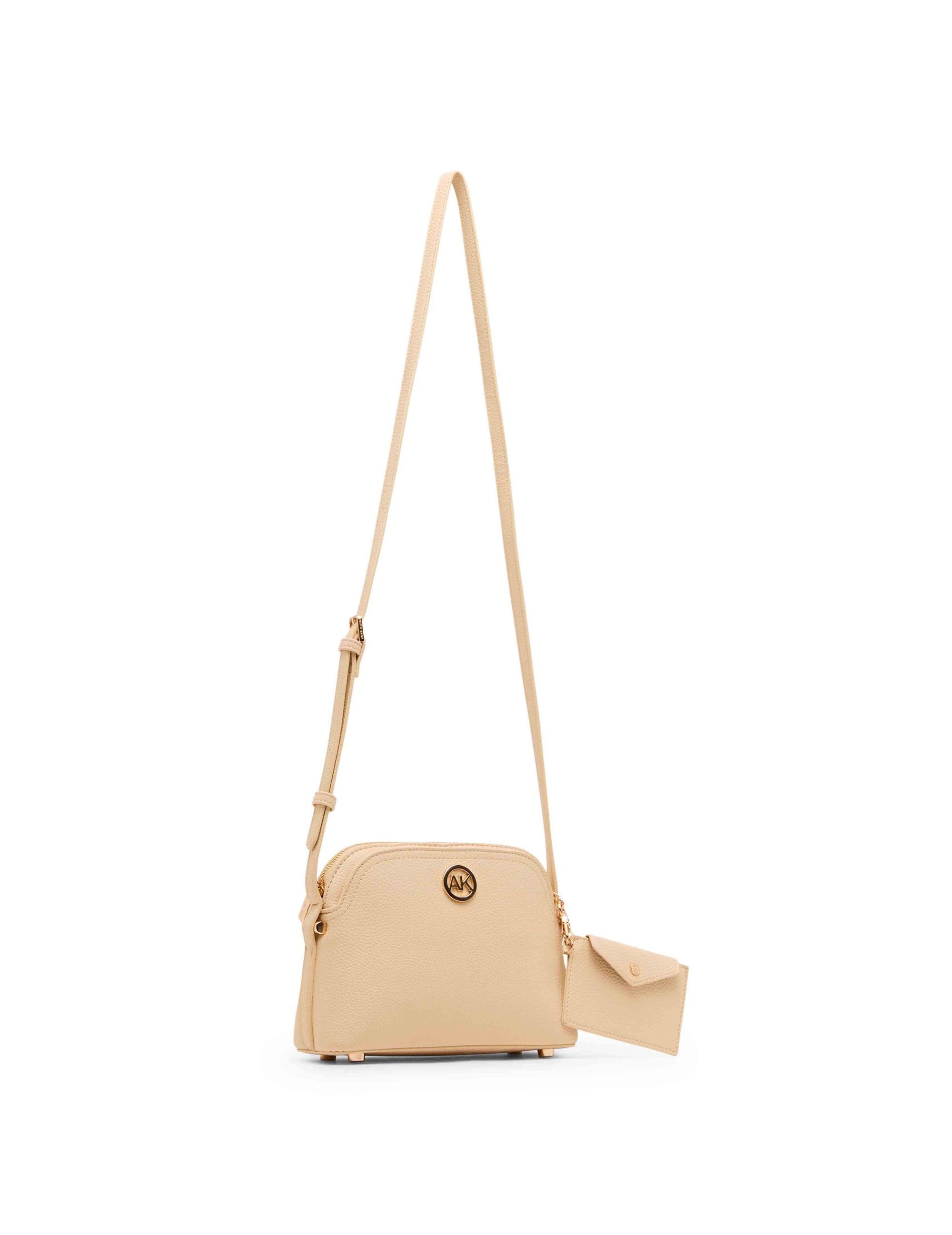 Anne Klein Dome Crossbody with Detachable Card Case