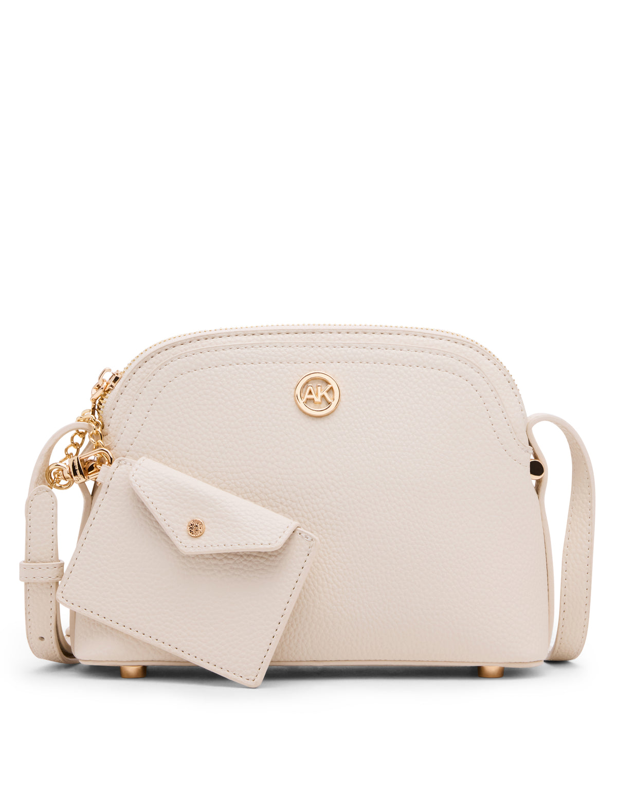 Dome Crossbody Bag with Detachable Card Case