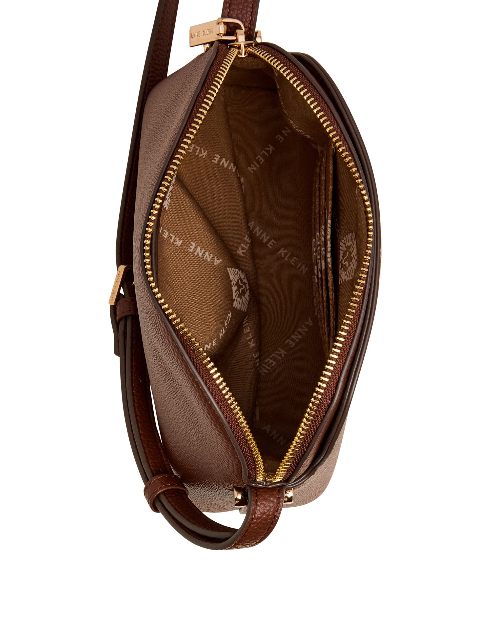 anne klein leather backpack Anne Klein Dome Zip Top Detachable Card Case Crossbody Bag