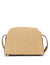 Anne Klein Texturized Straw Dome Crossbody With Card Case