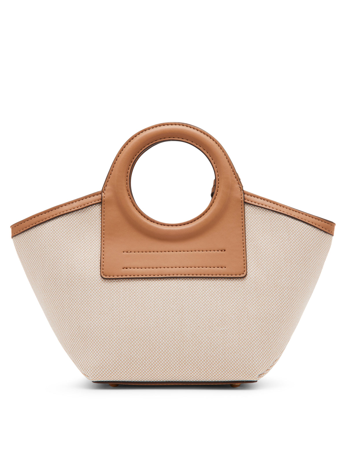 Round Handle Straw Satchel Handbags Madden - Handbags