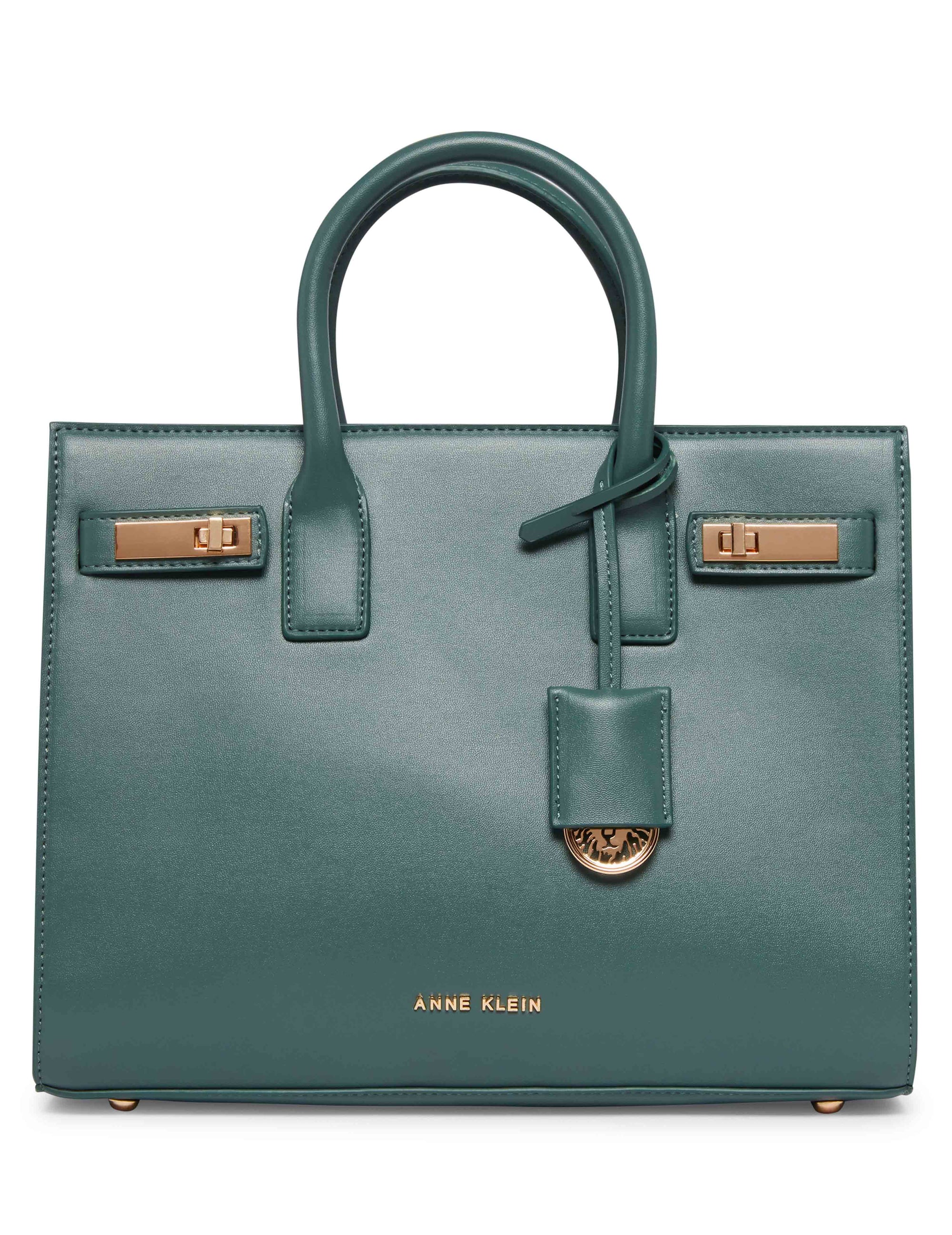 Anne Klein Rosemary Convertible E/W Satchel With Turn Lock