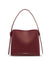 Anne Klein Bordeaux Medium Bucket Hobo With Enamel Turn Lock