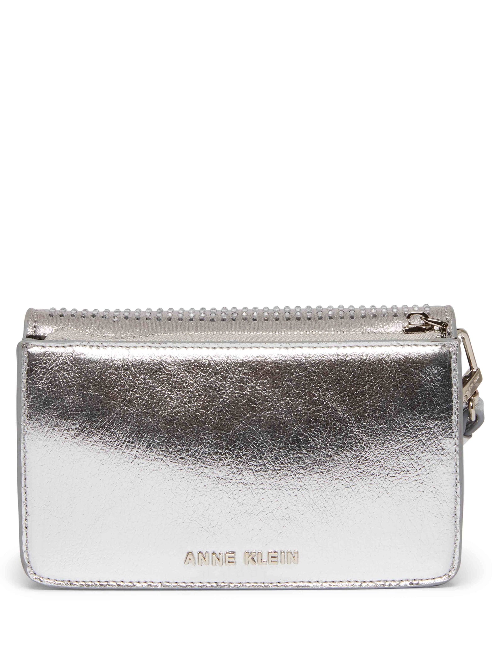 Anne Klein Small Flap Crossbody with Web Strap