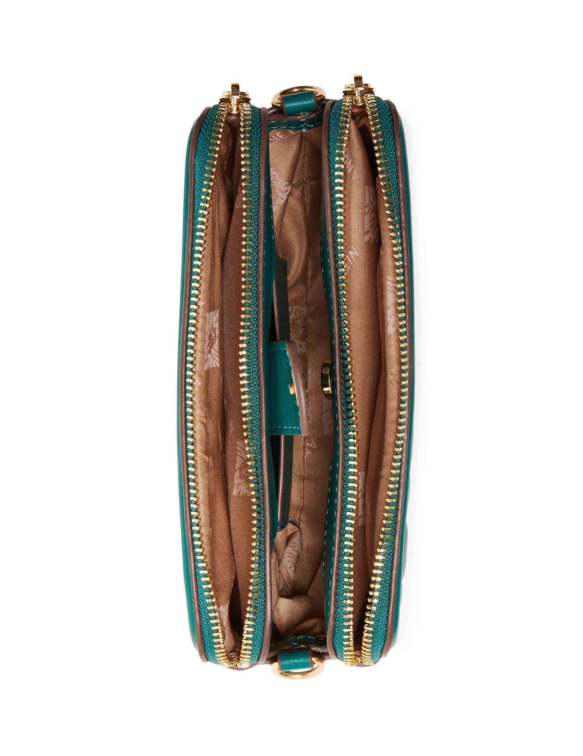 Dkny Women's Double Zipper Crossbody Purse/Bag