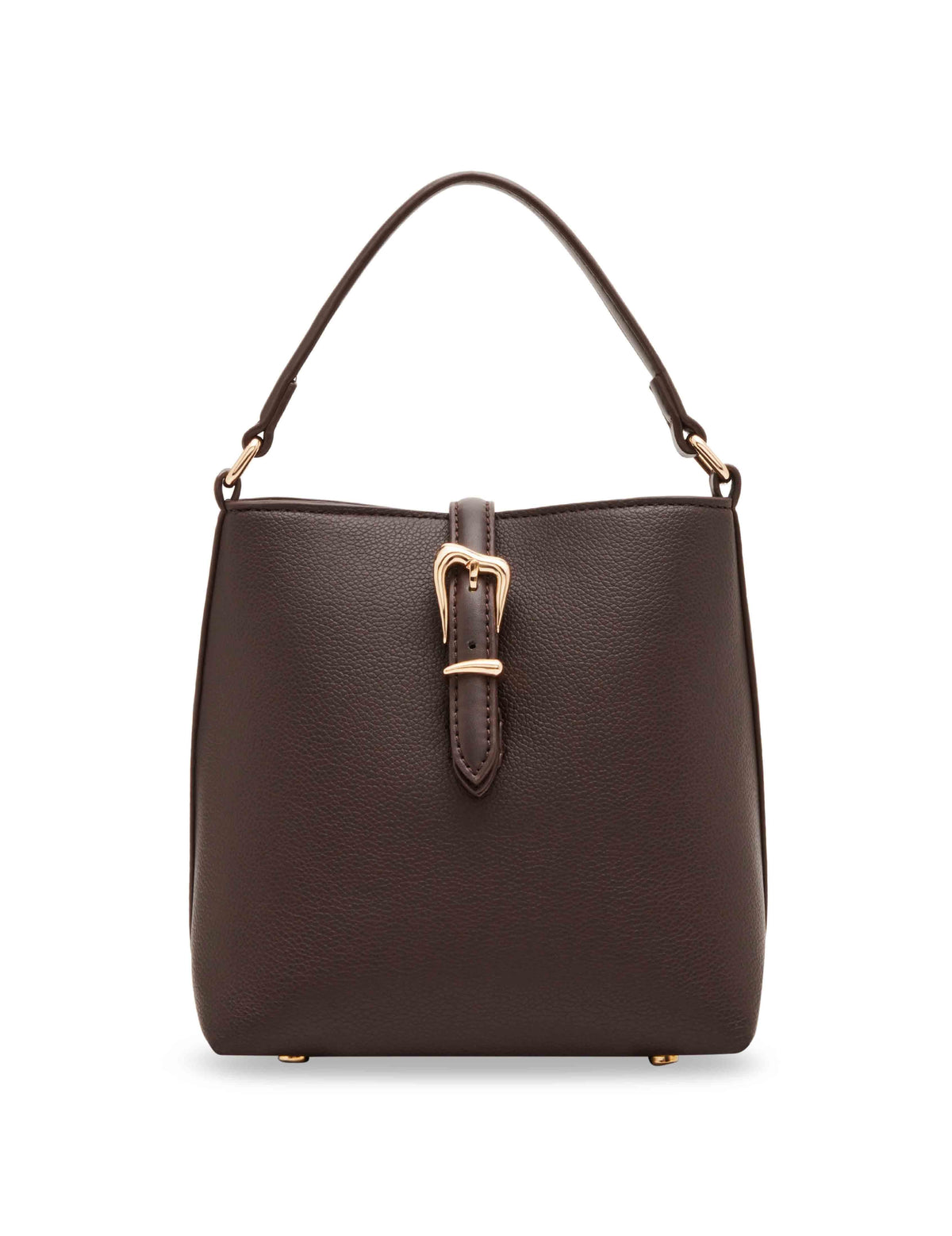 Anne Klein  Sculpted Buckle Bucket Bag