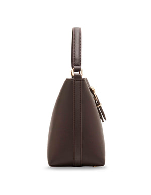 Anne Klein  Sculpted Buckle Bucket Bag