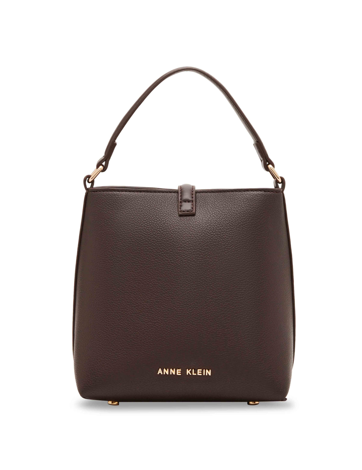 Anne Klein  Sculpted Buckle Bucket Bag