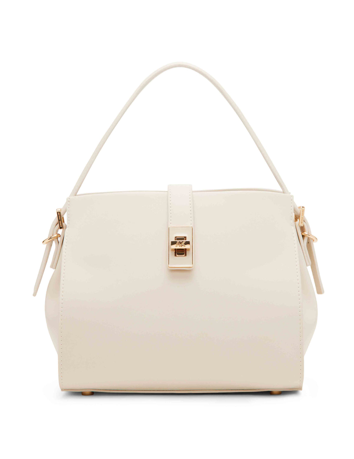 Anne Klein Parchment Structured Satchel &amp; Strap