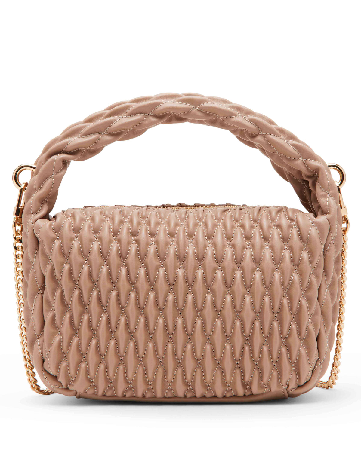 Anne Klein  Rounded mini ruched crossbody