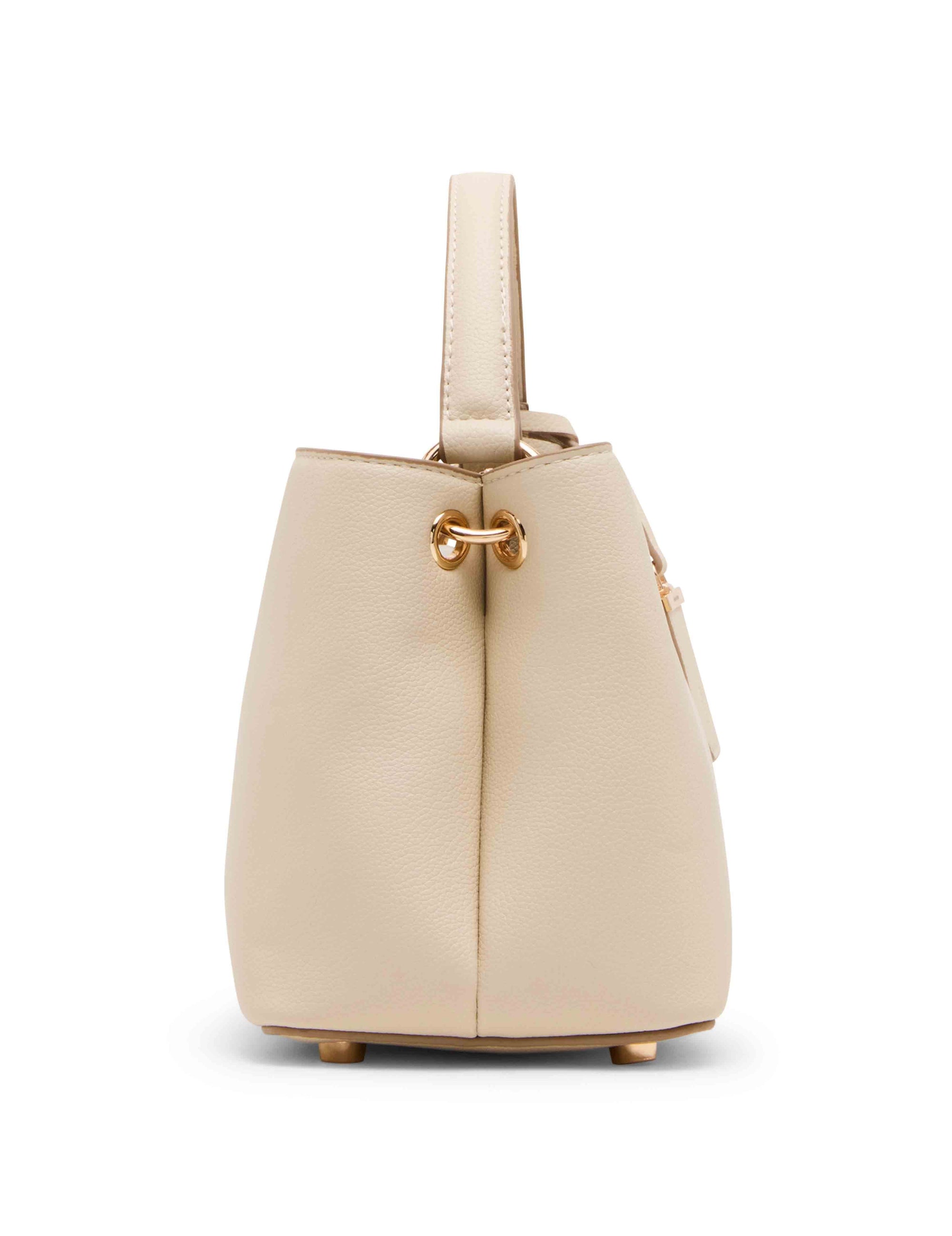 Anne Klein Small Oval Turnlock Top Handle with Convertible Strap