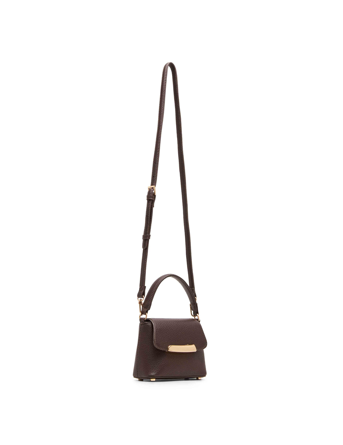 Anne Klein Mini Top Handle Flap with Detachable Strap