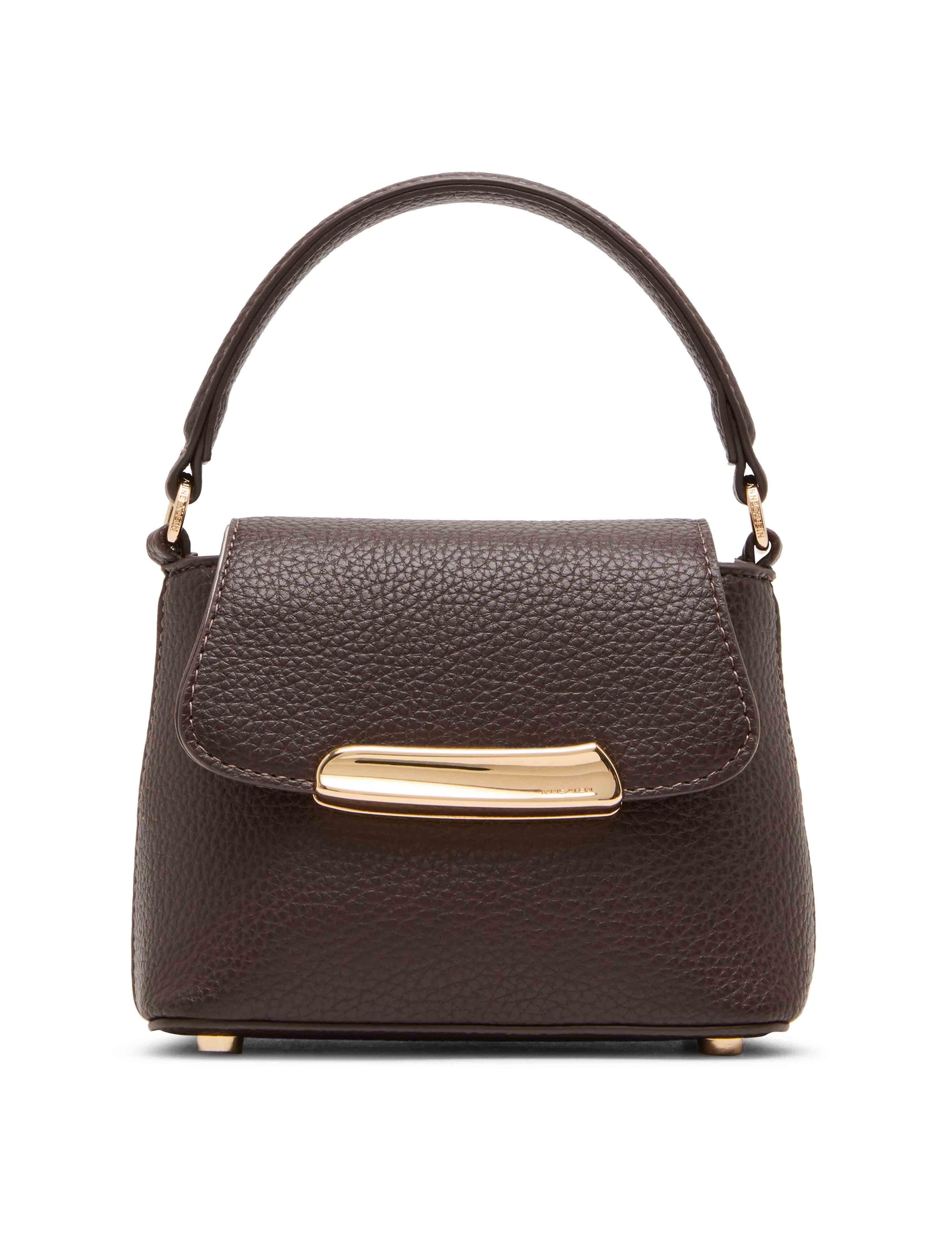 Anne Klein Mini Top Handle Flap with Detachable Strap