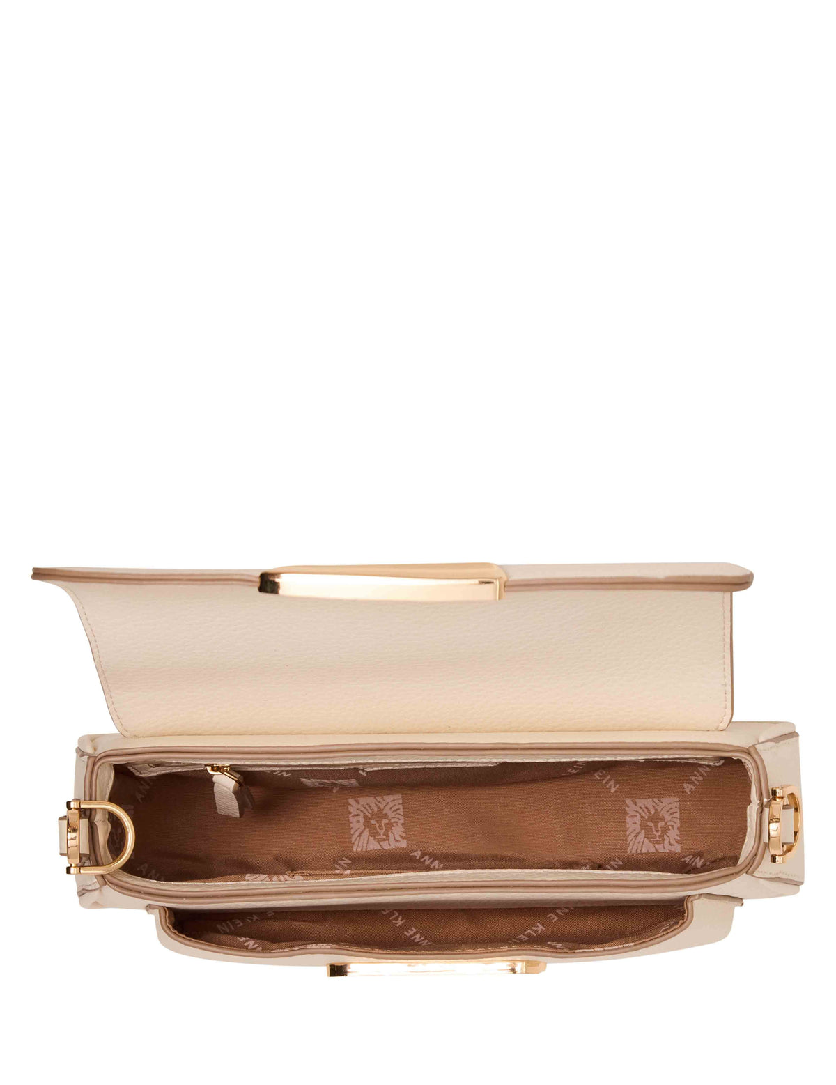 Anne Klein Sculpted Plaque East West Shoulder Bag