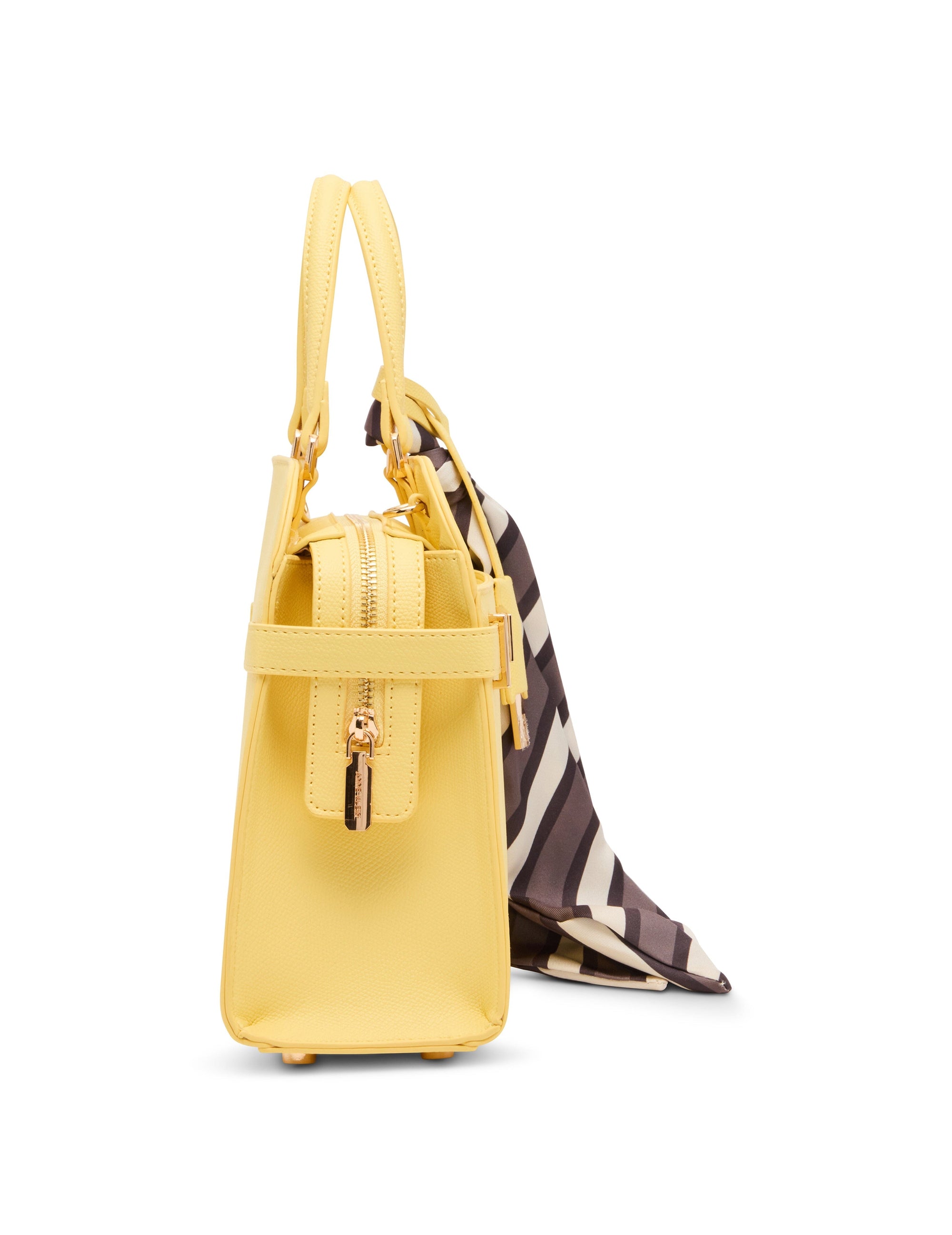 Anne Klein Medium Belted Satchel with Convertible Strap