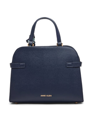 Anne Klein Medium Belted Satchel with Convertible Strap
