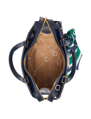 Anne Klein Medium Belted Satchel with Convertible Strap