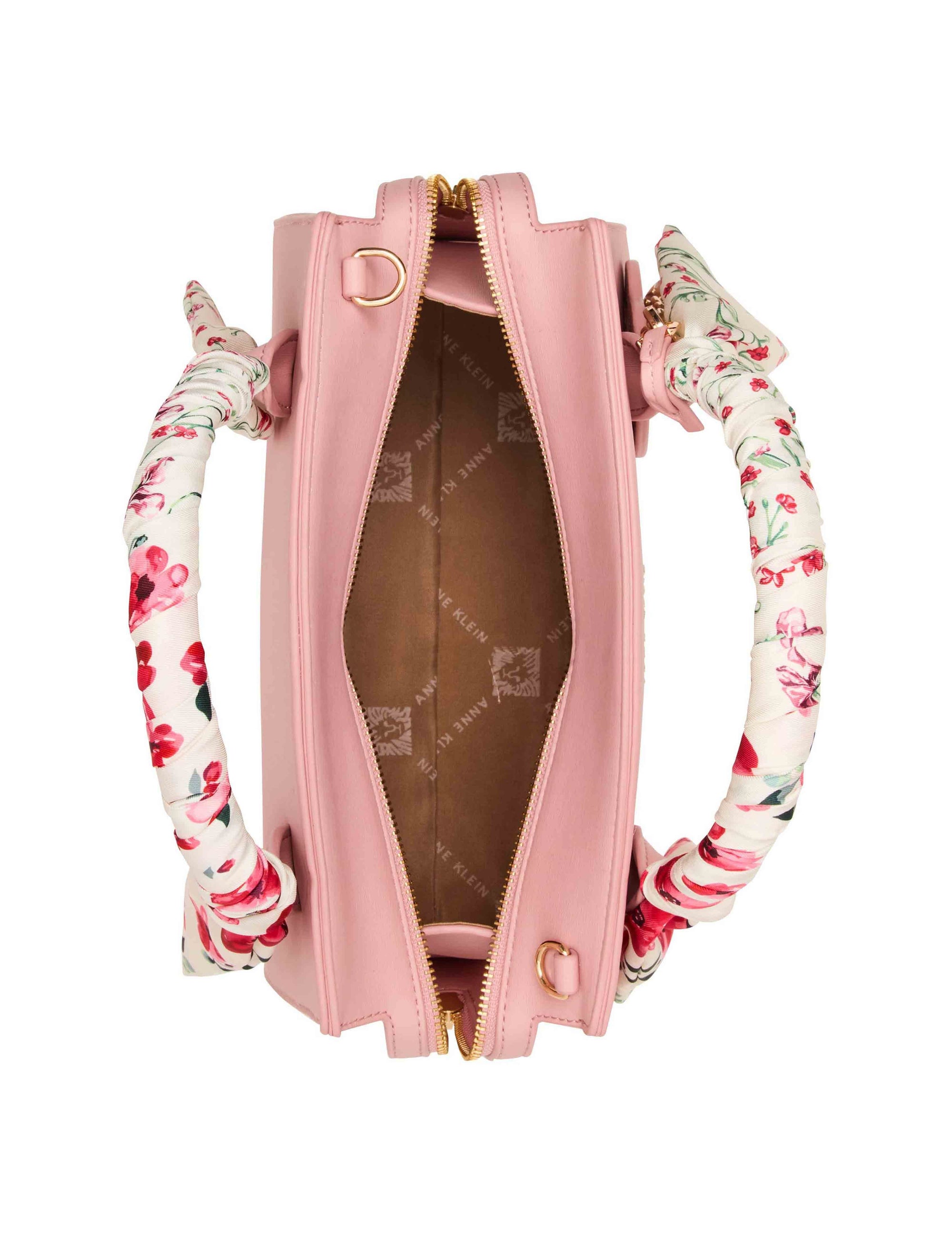 Anne Klein Medium Scarf Handle Satchel with Convertible Strap