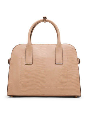 Anne Klein Small Curved Satchel with Convertible Strap