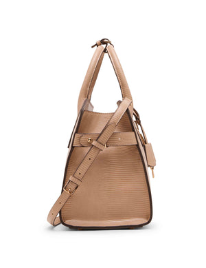 Anne Klein Small Curved Satchel with Convertible Strap