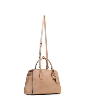 Anne Klein Small Curved Satchel with Convertible Strap