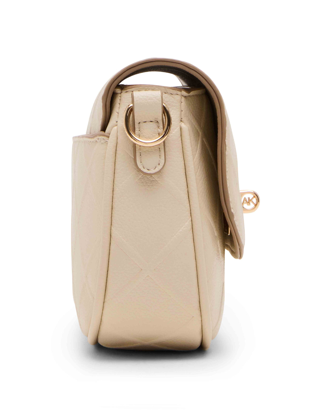 Anne Klein Emboss Saddle with Varigated Chain Strap