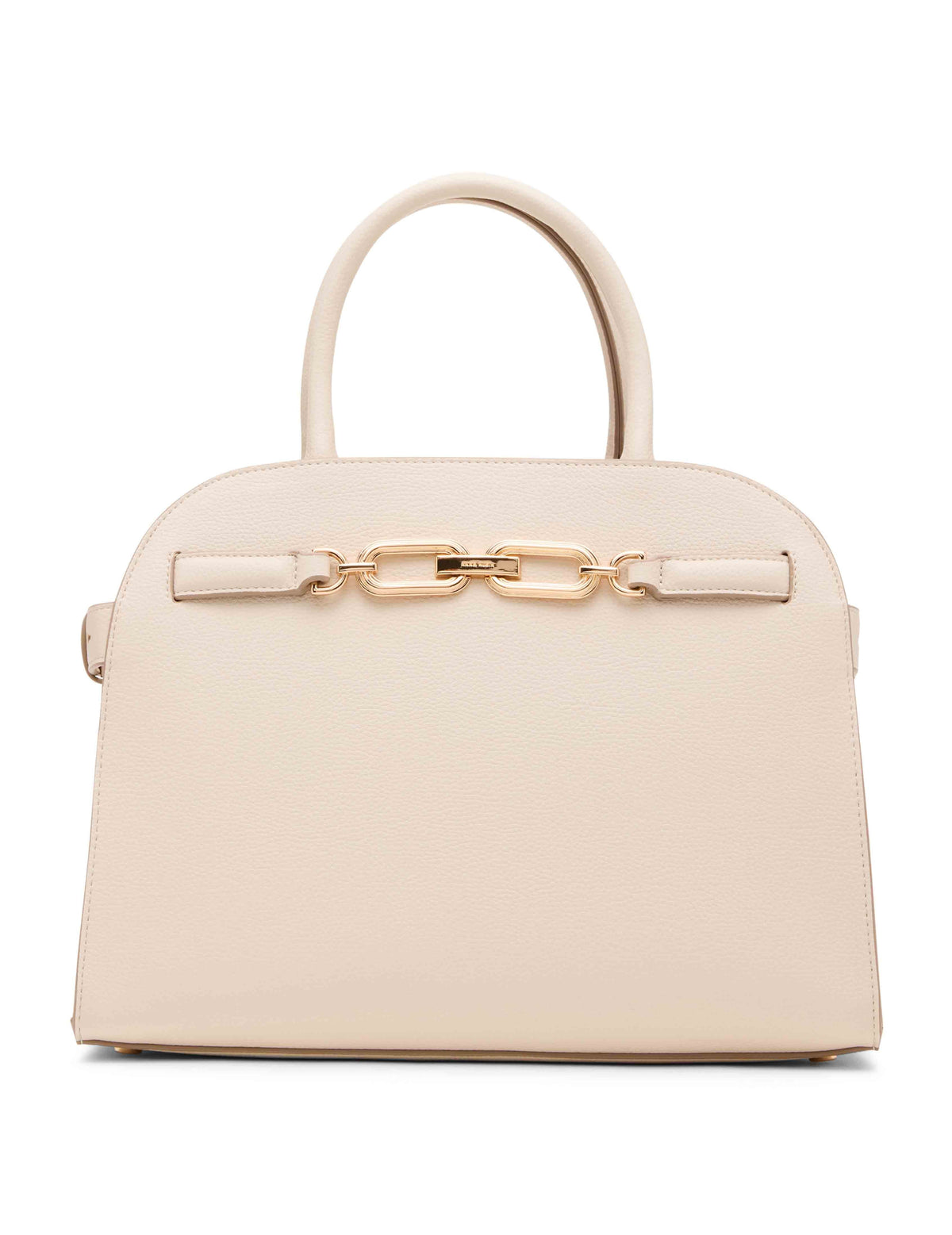 Anne Klein Medium Curved Satchel with Convertible Strap