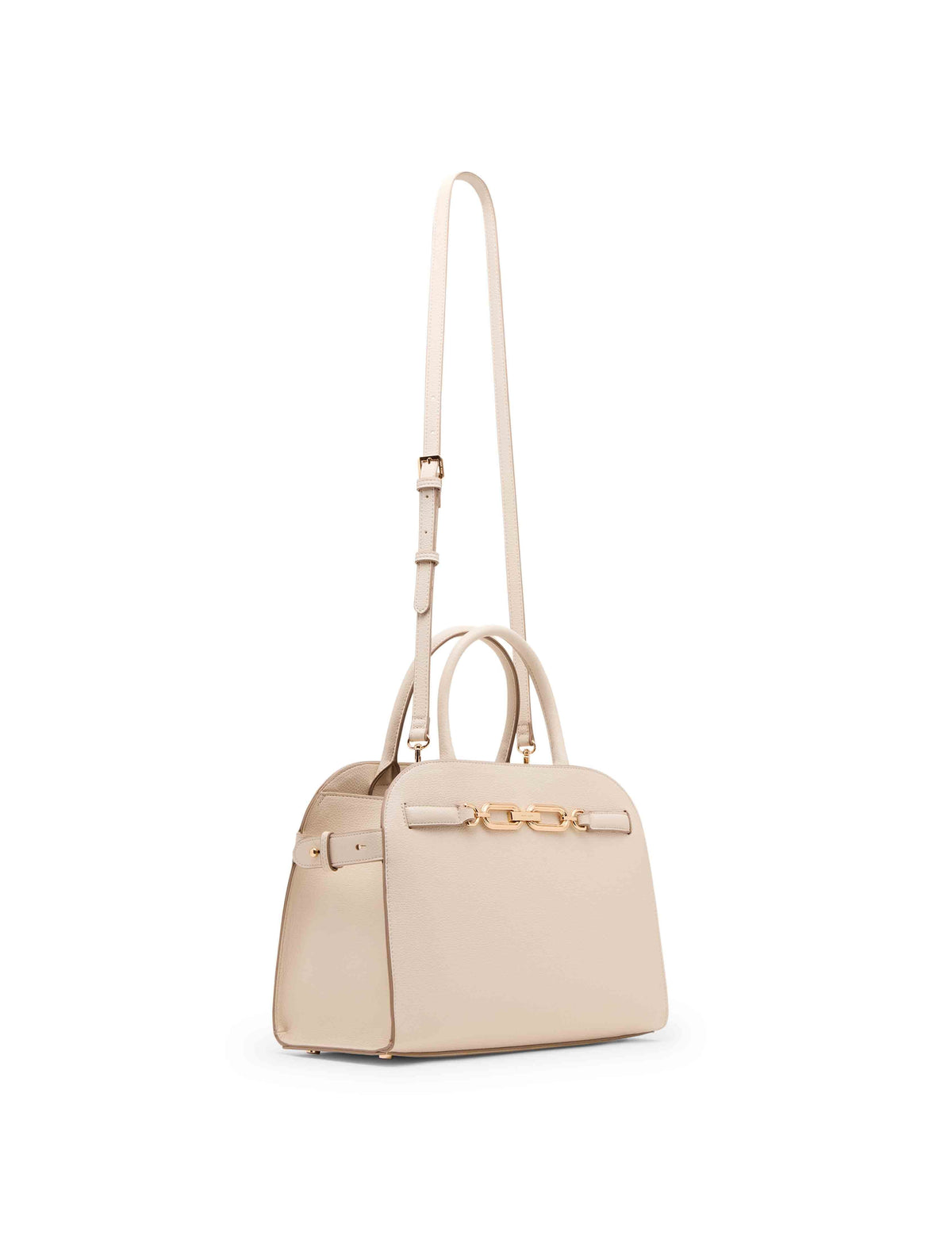 Anne Klein Medium Curved Satchel with Convertible Strap