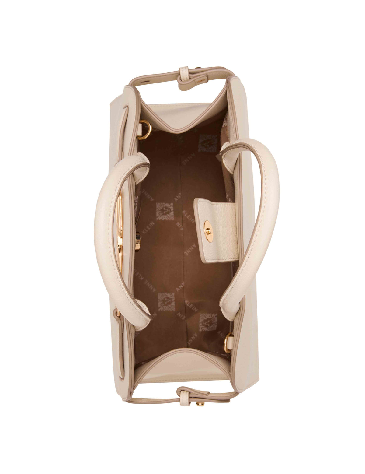 Anne Klein Medium Curved Satchel with Convertible Strap