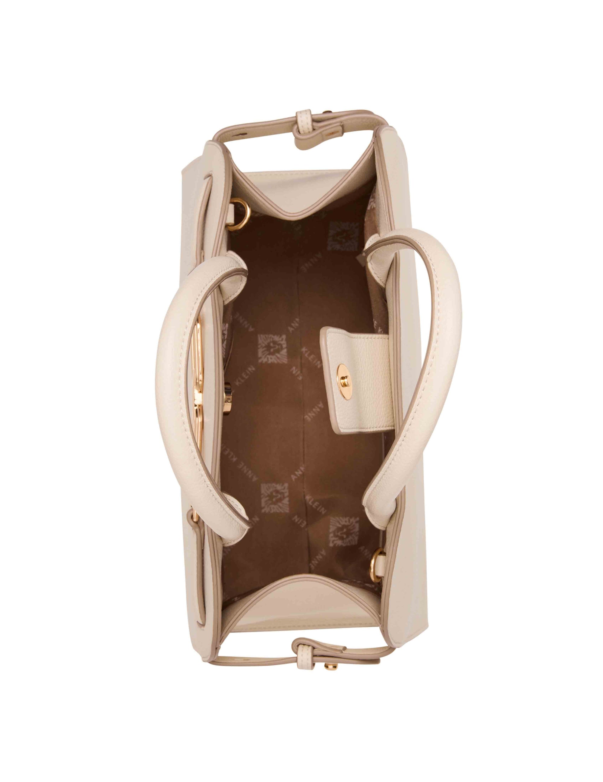 Anne Klein Medium Curved Satchel with Convertible Strap