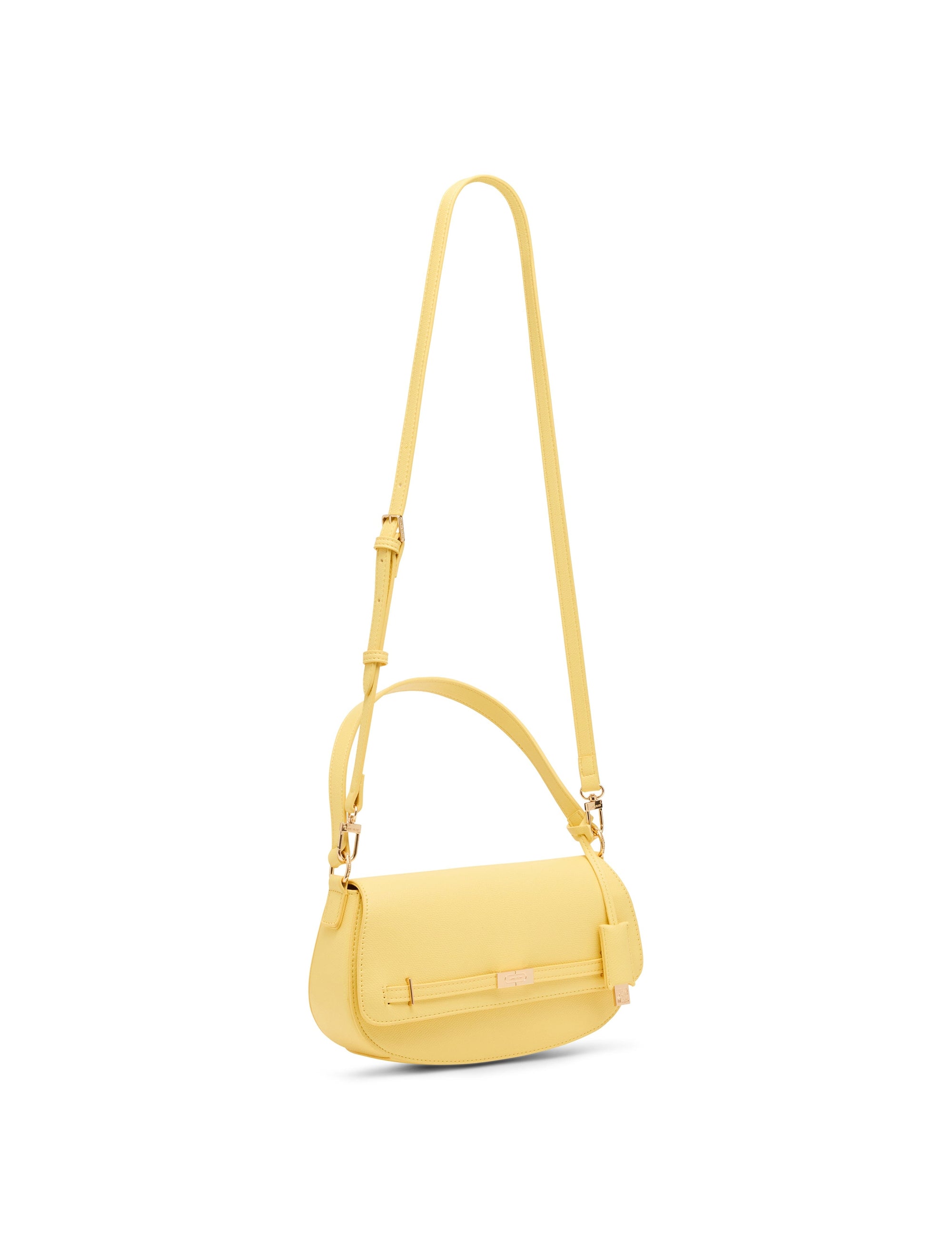 Anne Klein Belted Flap Bag with Convertible Strap