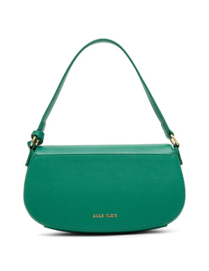 Anne Klein Belted Flap Bag with Convertible Strap