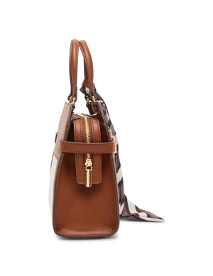 Anne Klein Medium Belted Satchel with Convertible Strap